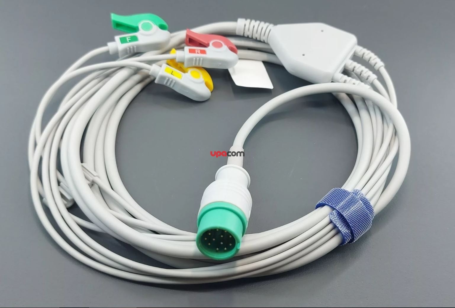 ЭКГ кабель 12 Pin, 3 отведения, дефибрилляция для прикроватных мониторов Comen